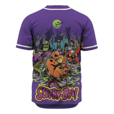 Scooby-Doo & Friends Baseball Jersey, Scooby-Doo Baseball Jersey, Halloween Baseball Jersey