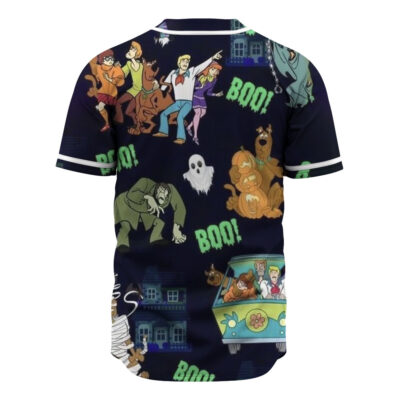 Scooby-Doo & Friends Baseball Jersey, Scooby-Doo Baseball Jersey, Halloween Baseball Jersey