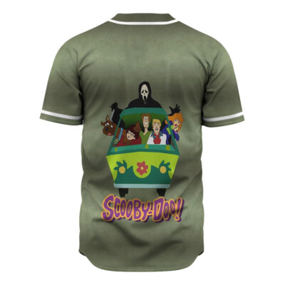 Scooby-Doo & Friends Baseball Jersey, Scooby-Doo Baseball Jersey, Halloween Baseball Jersey