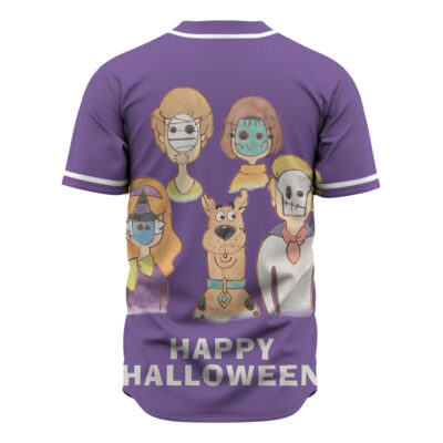 Scooby-Doo & Friends Baseball Jersey, Scooby-Doo Baseball Jersey, Halloween Baseball Jersey