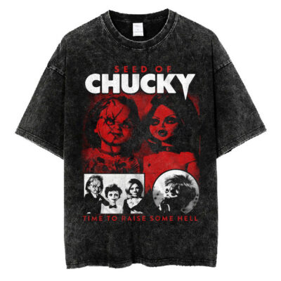 Seed Of Chucky Collage Child's Play T-Shirt, Chucky T-shirt, Halloween T-shirt