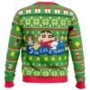 Santa Shinnosuke Crayon Shin-chan Ugly Christmas Sweater