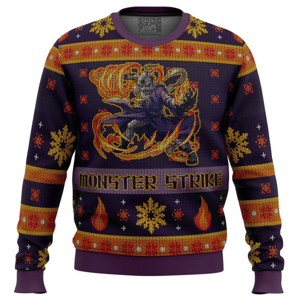 Shishio Makoto Monster Strike Rurouni Kenshin Samurai X Ugly Christmas Sweater