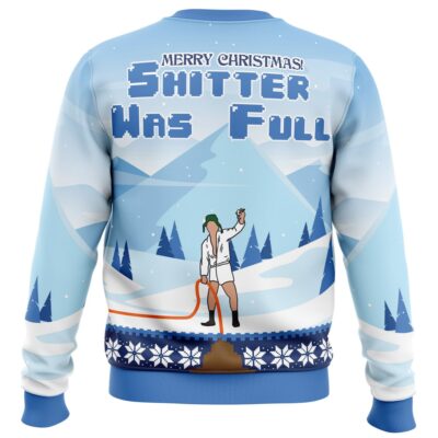 Shitter was Full National Lampoon's Christmas Vacation Ugly Christmas Sweater