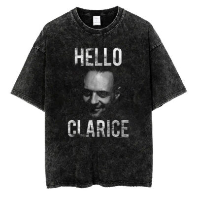 Hello Clarice Hannibal T-Shirt, The Silence Of The Lambs T-shirt, Halloween T-shirt