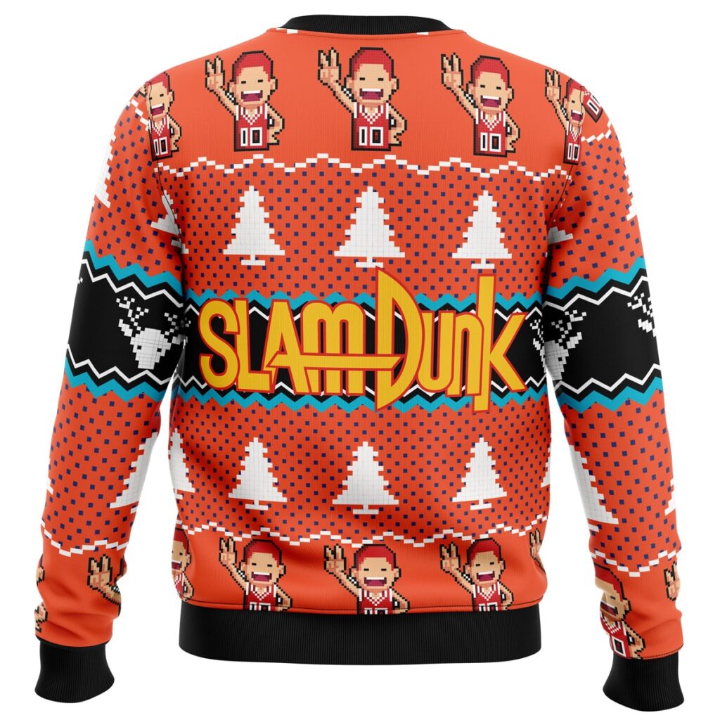 Sakuragi Hanamichi Slam Dunk Ugly Christmas Sweater