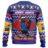 Sorry Santa Cobra Commander GI Joe Ugly Christmas Sweater