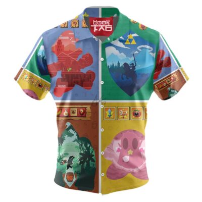 Super Mario Hawaiian Shirt