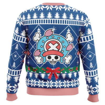 Surprised Tony Tony Chopper OP Pirates Ugly Christmas Sweater