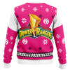 Mighty Morphin Power Rangers Pink Ugly Christmas Sweater