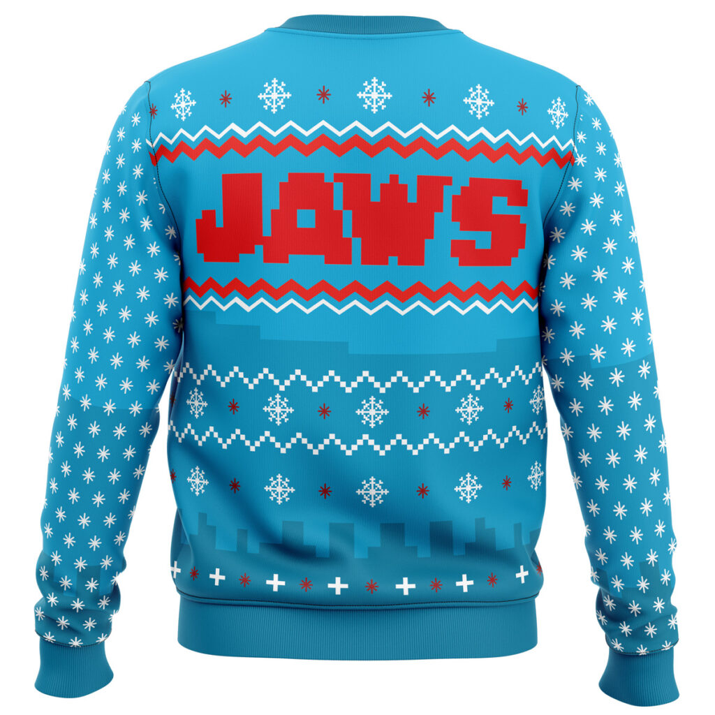 Jaws Ugly Christmas Sweater