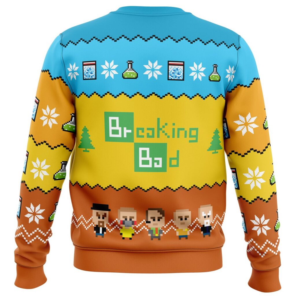 Methy Christmas Breaking Bad Ugly Christmas Sweater