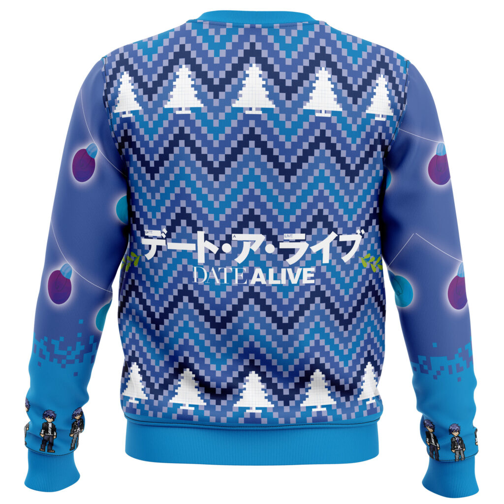 Shido Itsuka Date A Live Ugly Christmas Sweater