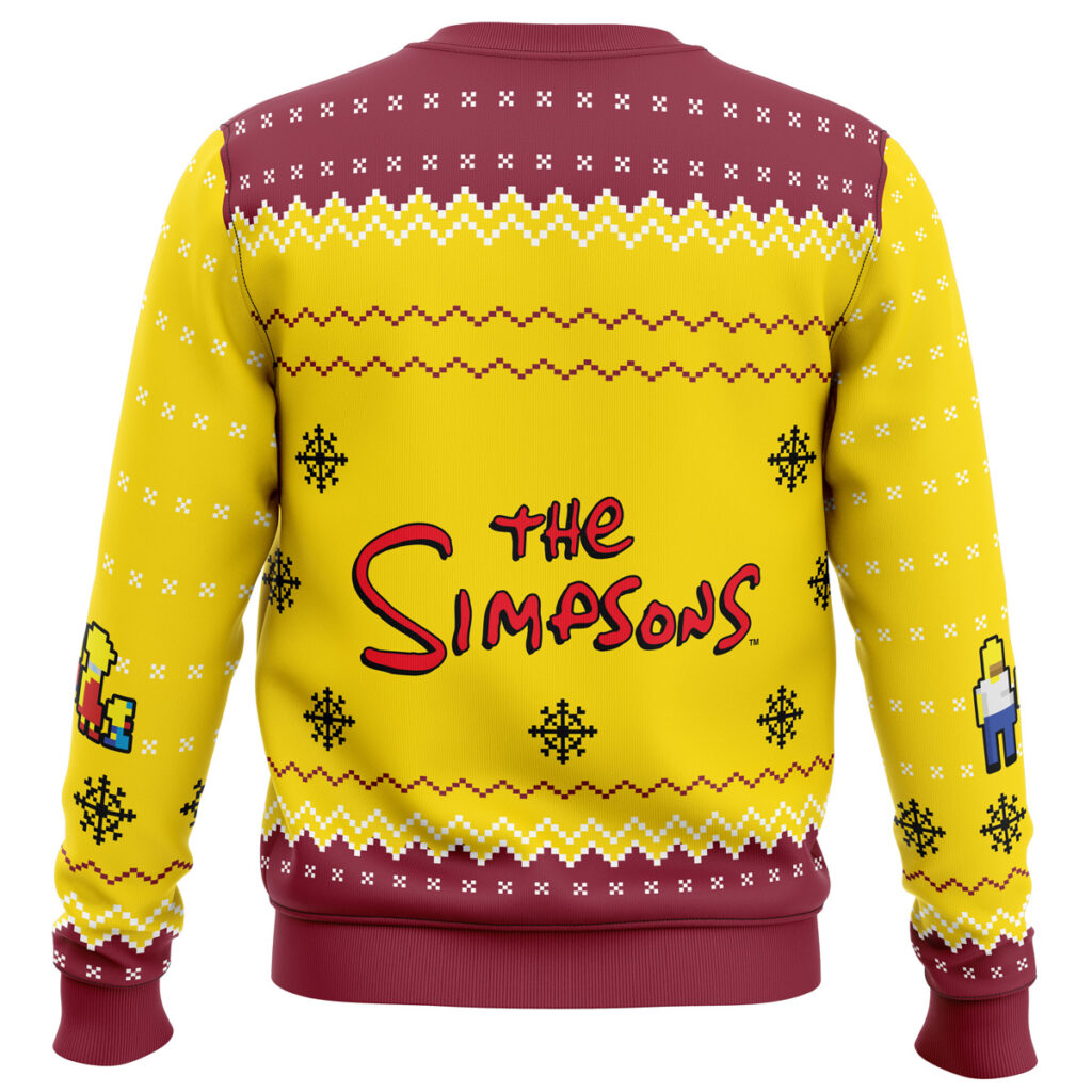 Worst Xmas Ever The Simpsons Ugly Christmas Sweater