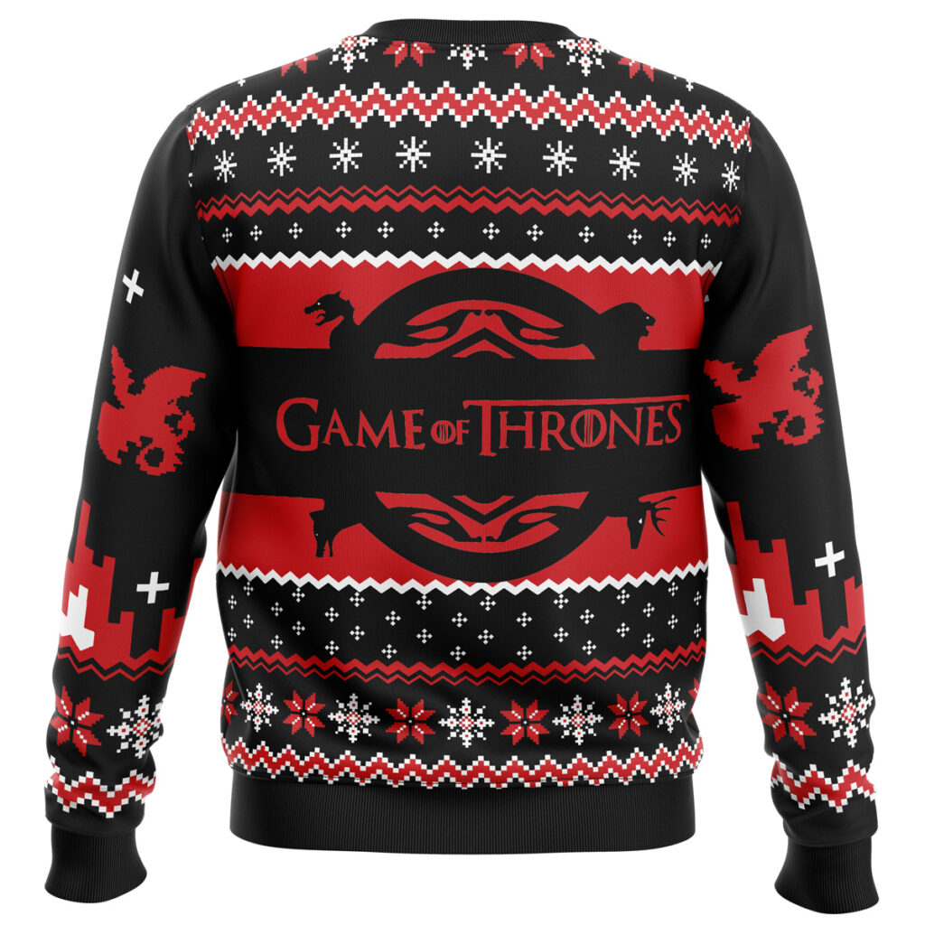 Game of Thrones House Targaryen Ugly Christmas Sweater