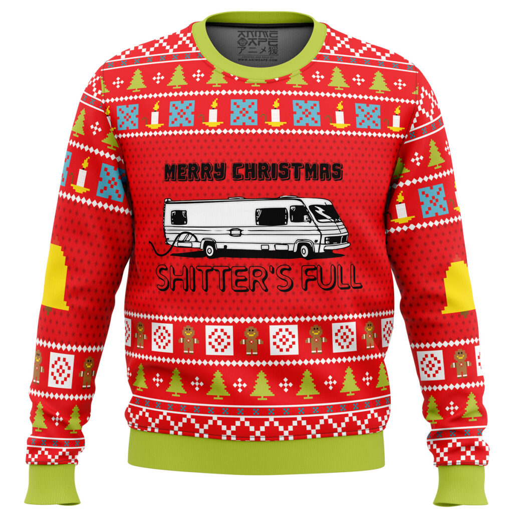 Merry Christmas Shitter's Full Ugly Christmas Sweater