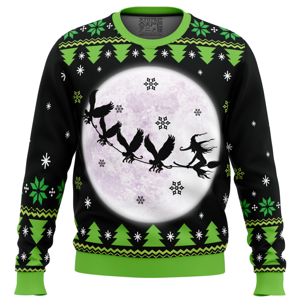 Wicked the musical Ugly Christmas Sweater