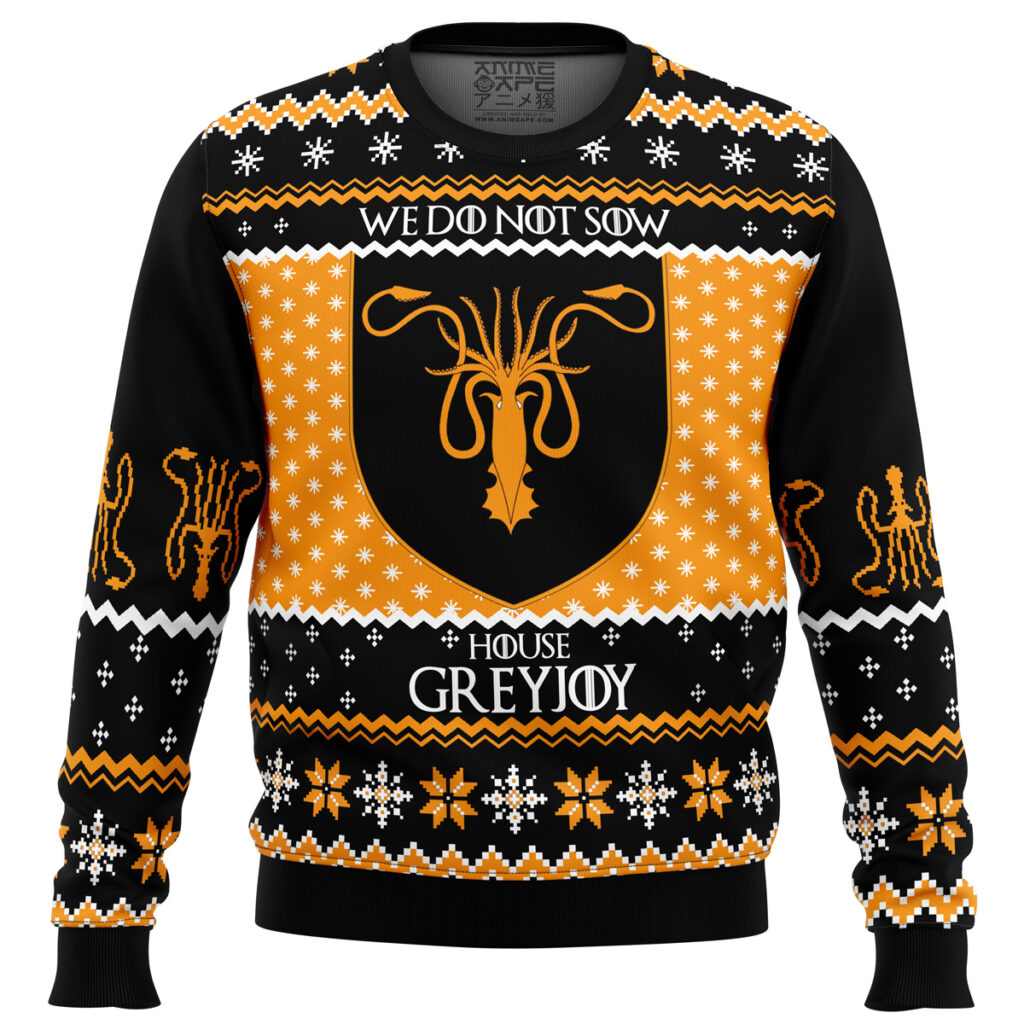 Game of Thrones House Greyjoy Ugly Christmas Sweater