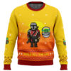 Jingle All The Way Mandalorian Ugly Christmas Sweater