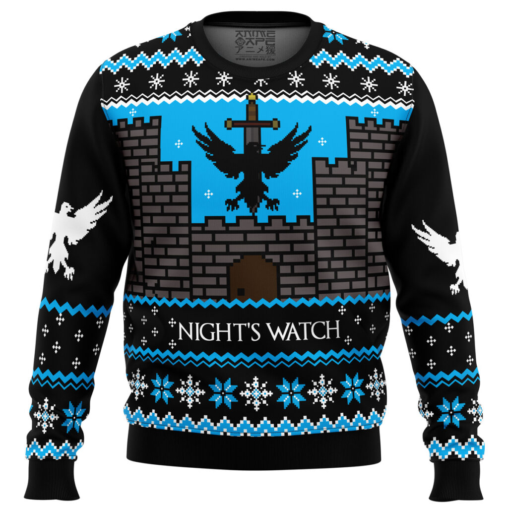 Game of Thrones Night's Watch Ugly Christmas Sweater