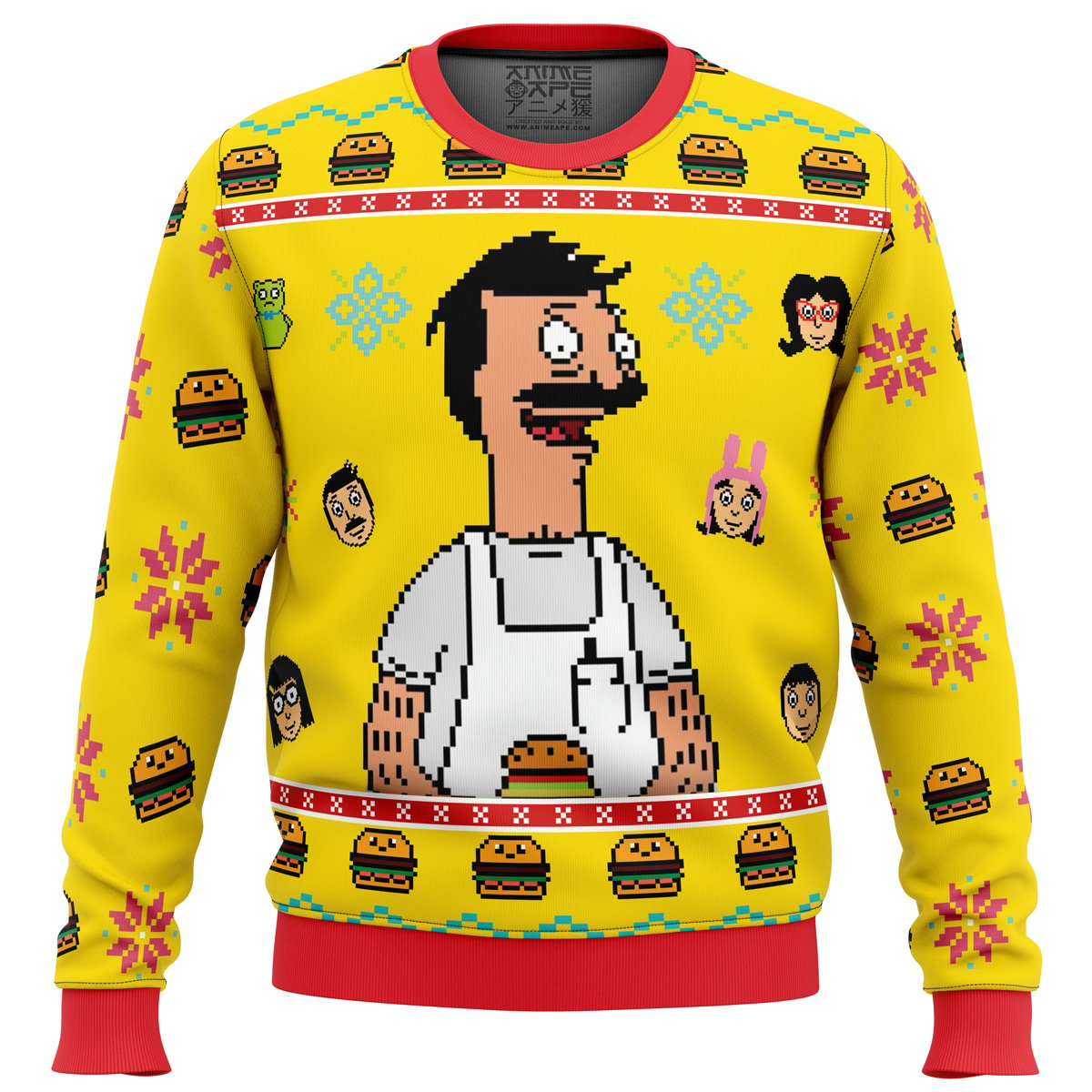 Bob's burgers ugly sweater best sale