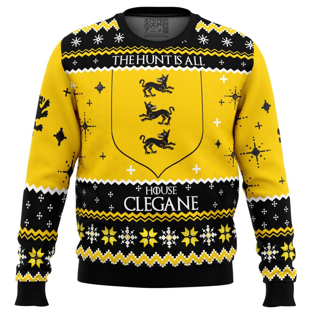 Game of Thrones House Clegane Ugly Christmas Sweater