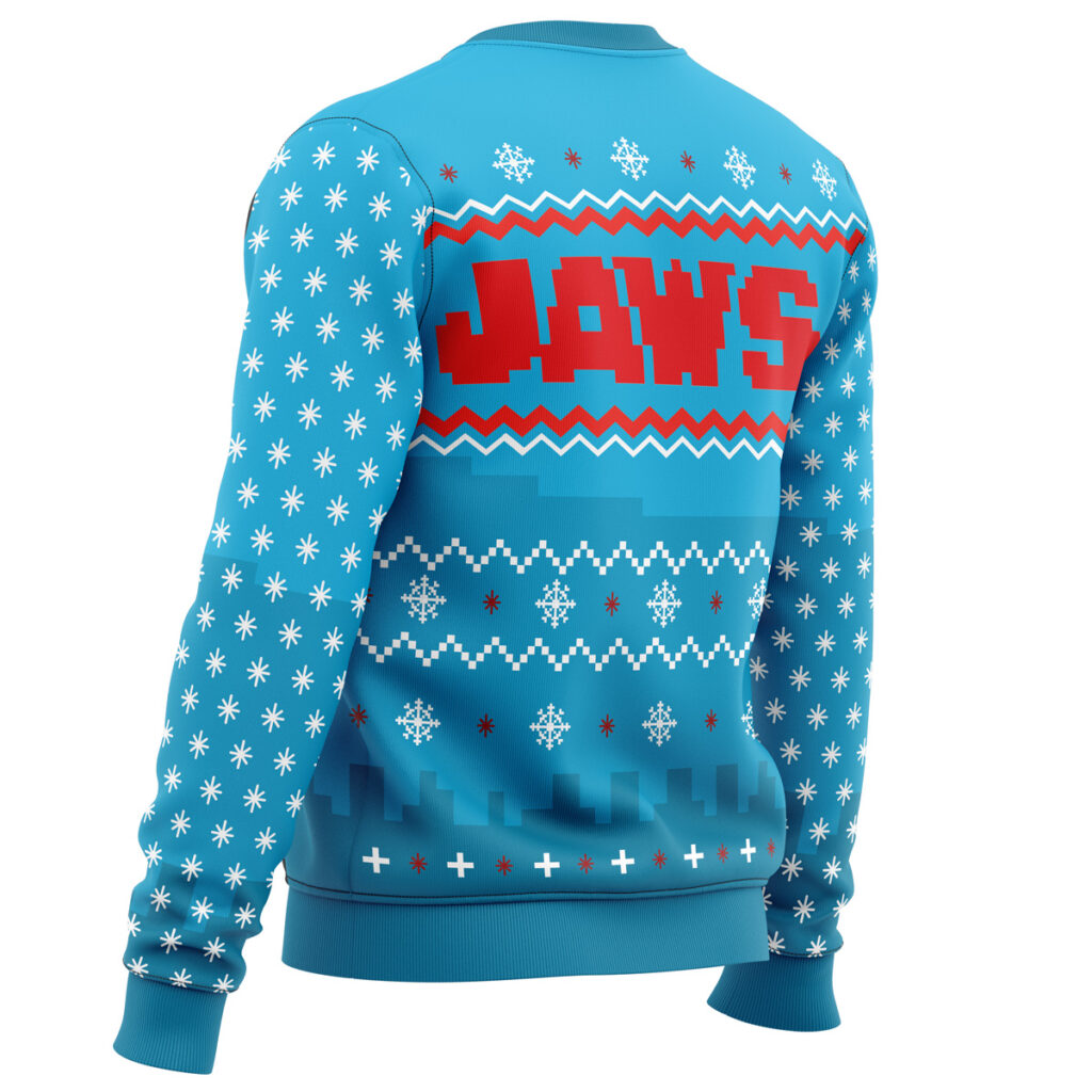 Jaws Ugly Christmas Sweater