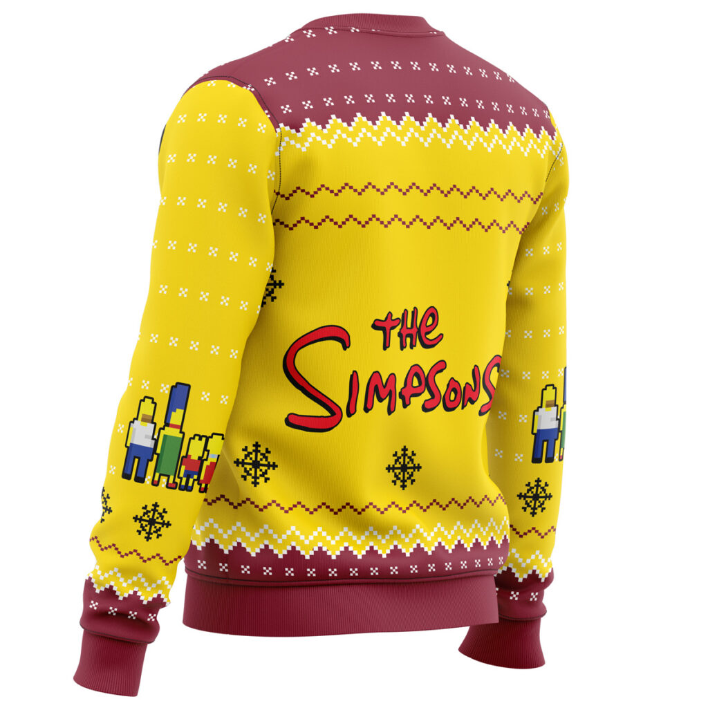 Worst Xmas Ever The Simpsons Ugly Christmas Sweater