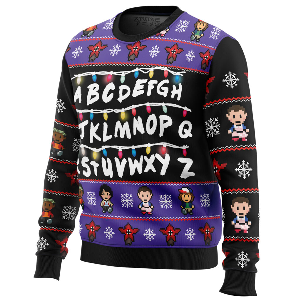 Stranger Things Ugly Christmas Sweater