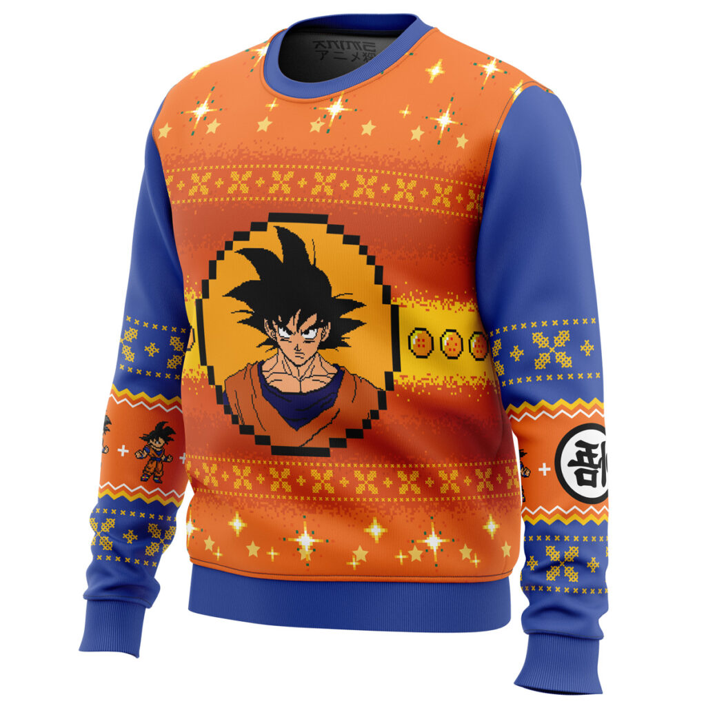 DBZ Goku Christmas Ugly Christmas Sweater