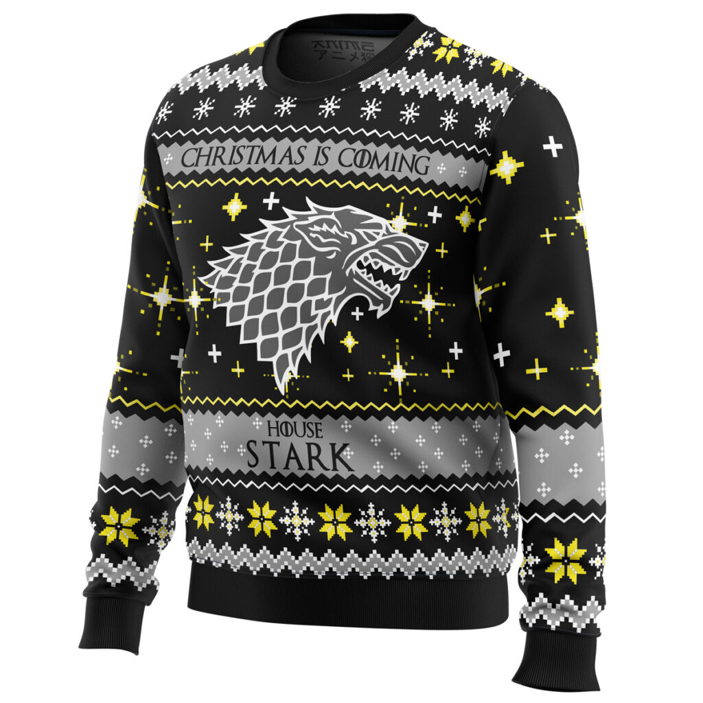 Game of Thrones House Stark Ugly Christmas Sweater