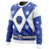 Mighty Morphin Power Rangers Blue Ugly Christmas Sweater