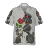 Sweet Poodles With Flower Hawaiian Shirt