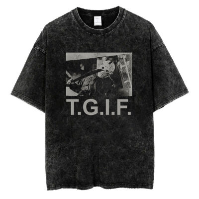 TGIF Jason Voorhees T-shirt, Friday the 13th T-Shirt, Halloween T-shirt