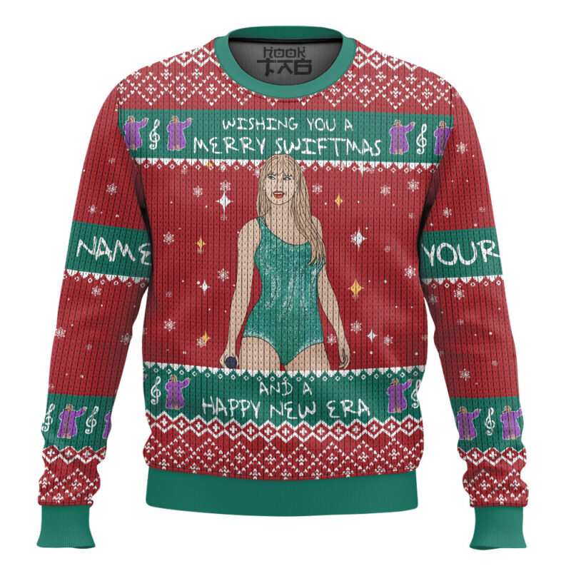 Merry Swiftmas Custom Ugly Sweater