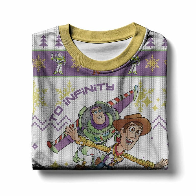 To Infinity And Beyond Buzz Lightyear and Woody - Toy Story Ugly Sweater