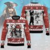 Jack Sparrow - Pirates of the Caribbean Ugly Sweater