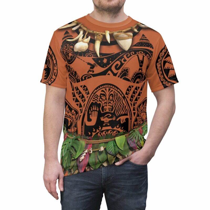 Maui T-shirt, Disney Moana Costume, Halloween Costume