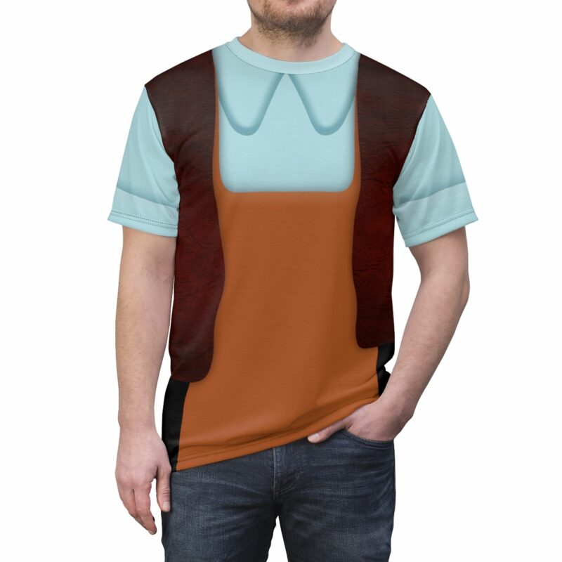 Mister Geppetto T-shirt, Pinocchio Costume, Halloween Costume