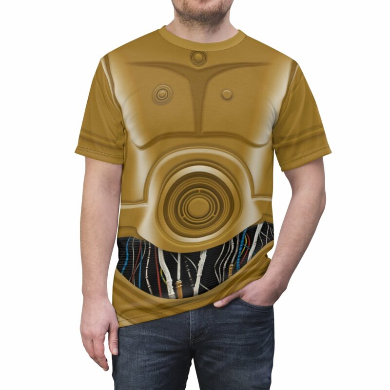 C3PO T-shirt, Star Wars Costume, Halloween Costume