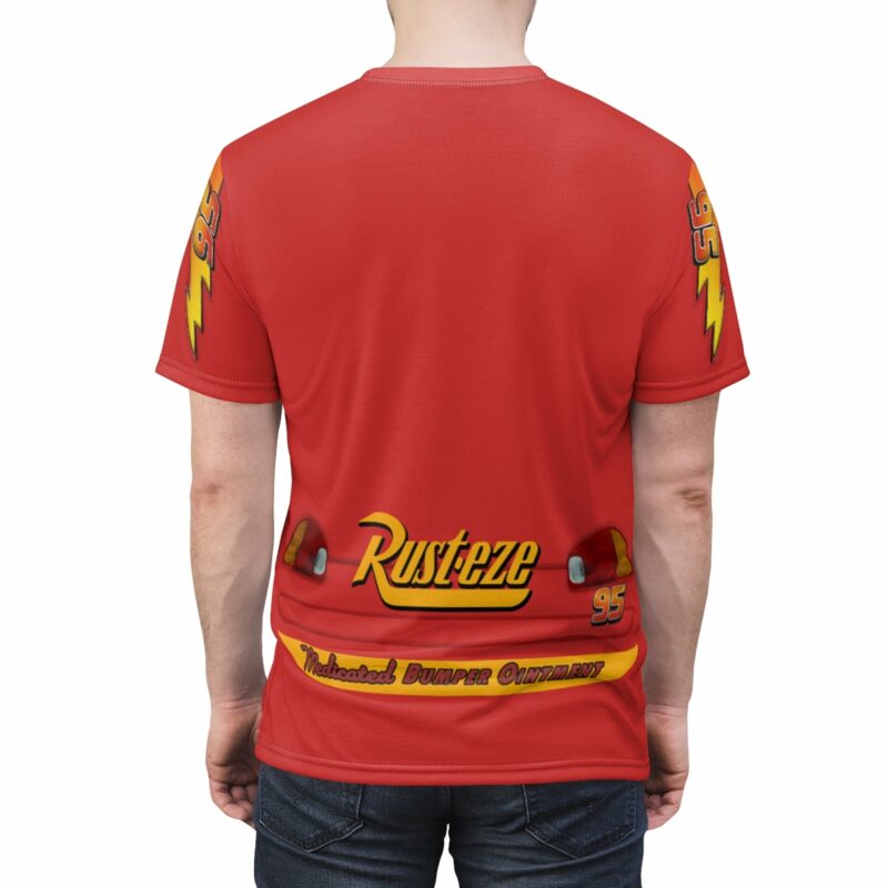 Lightning McQueen T-shirt, Pixar Cars Costume, Halloween Costume