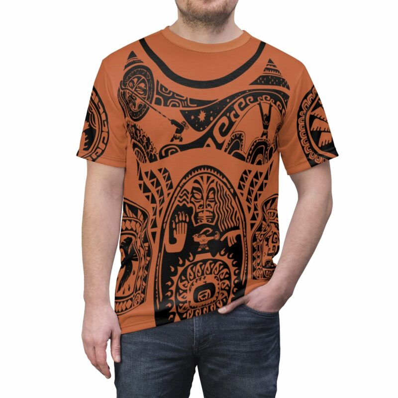 Maui Ver.2 T-shirt, Moana Costume, Halloween Costume