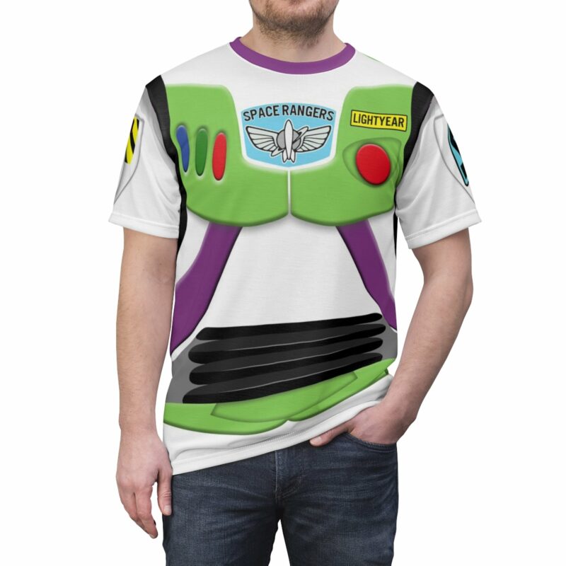 Buzz Lightyear T-shirt, Toy Story Costume, Halloween Costume