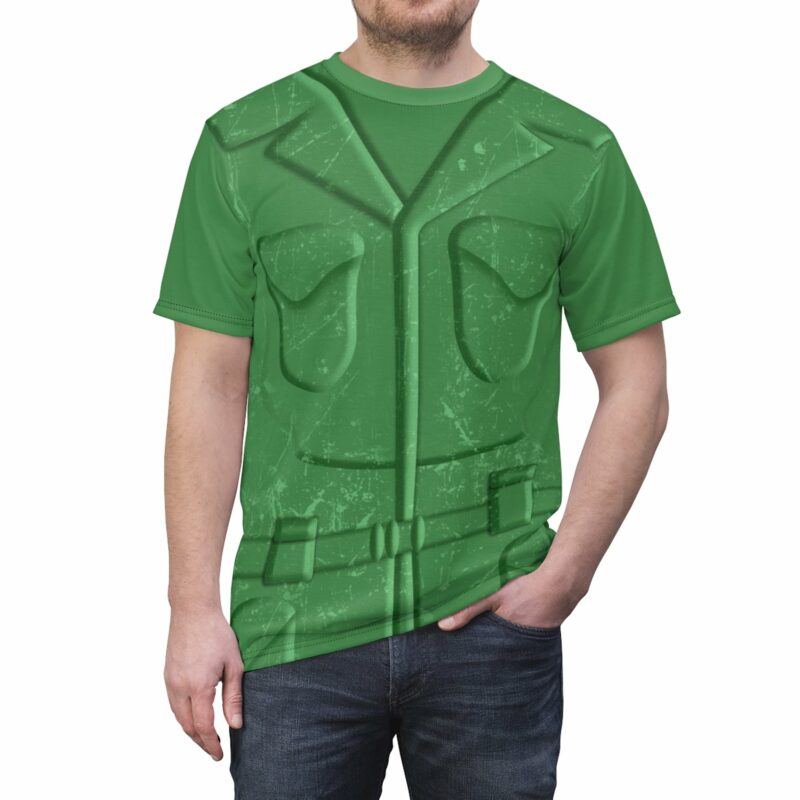 Green Army T-shirt, Toy Story Costume, Halloween Costume