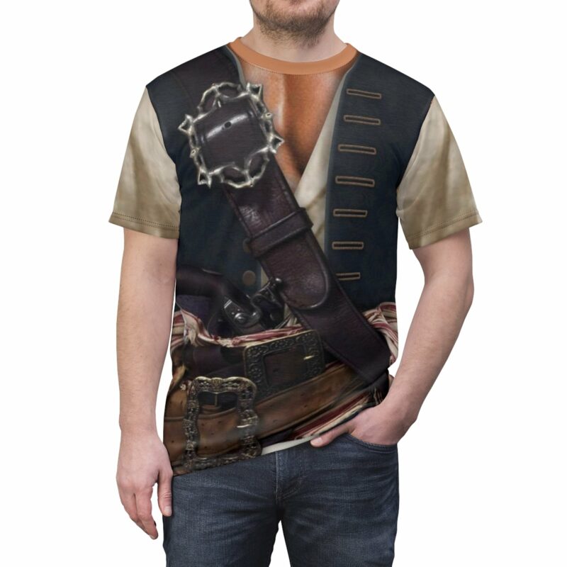 Jack Sparrow T-shirt, Pirates of the Caribbean Costume, Halloween Costume