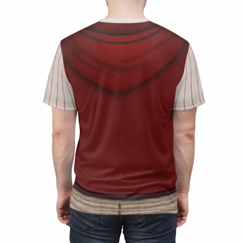 Aladdin Red Jacket T-shirt, Aladdin Live Action Costume, Halloween Costume