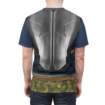 Erik Killmonger Vest and Armor T-shirt, Black Panther Costume, Halloween Costume