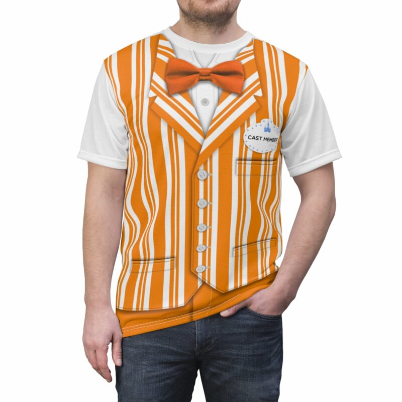 Orange Dapper Dan T-shirt, The Dapper Dans Costume, Halloween Costume