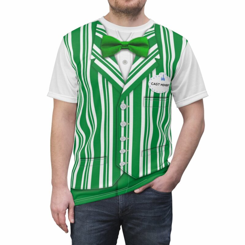 Green Dapper Dan T-shirt, The Dapper Dans Costume, Halloween Costume