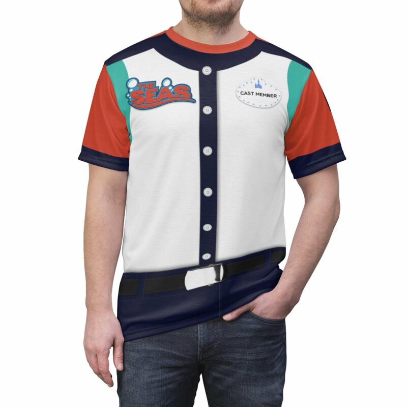 The Seas With Nemo T-shirt, Cast Member Merch Costume, Halloween Costume